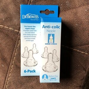 NWT Dr. Brown’s Level 2 Nipple